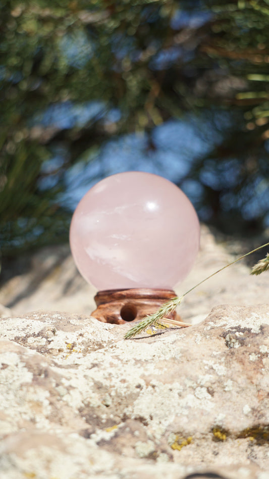 Rose Quartz Sphere